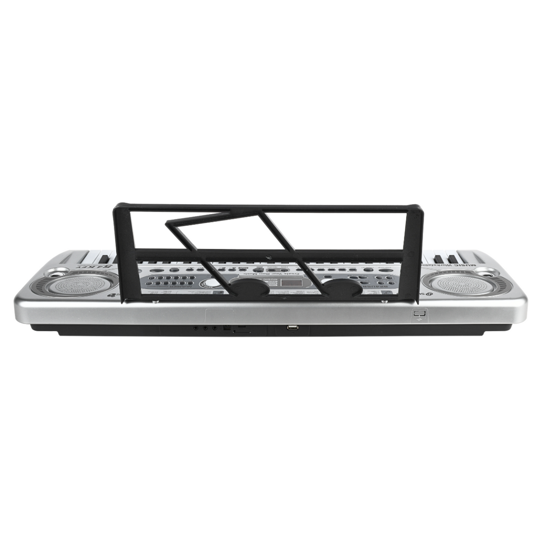 SUPRIMO 824 USB Keyboard med mikrofon, MP3-afspiller og nodestativ