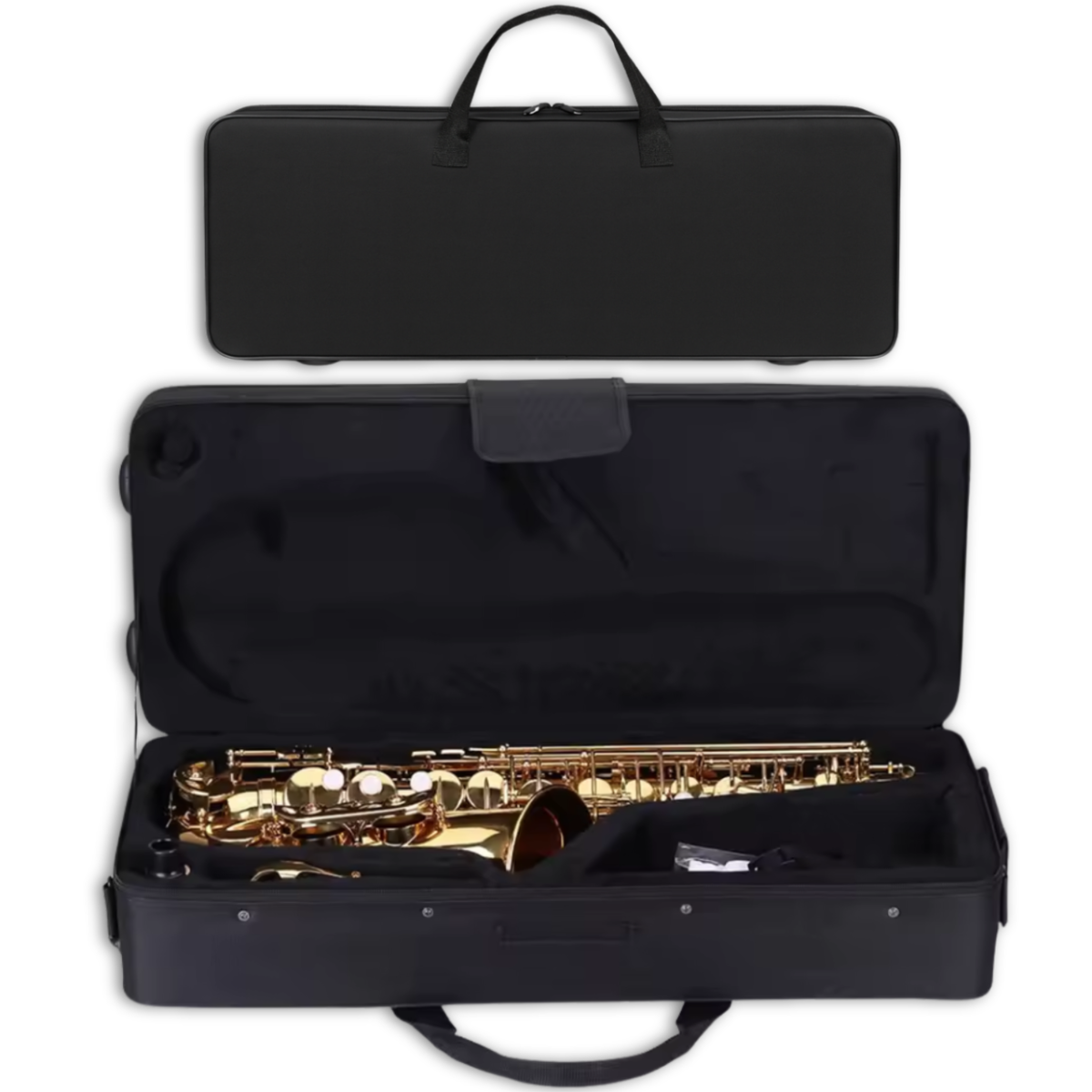 Suprimo Alto Saxo Altsaxofon i E♭ – Sæt med Etui og Tilbehør