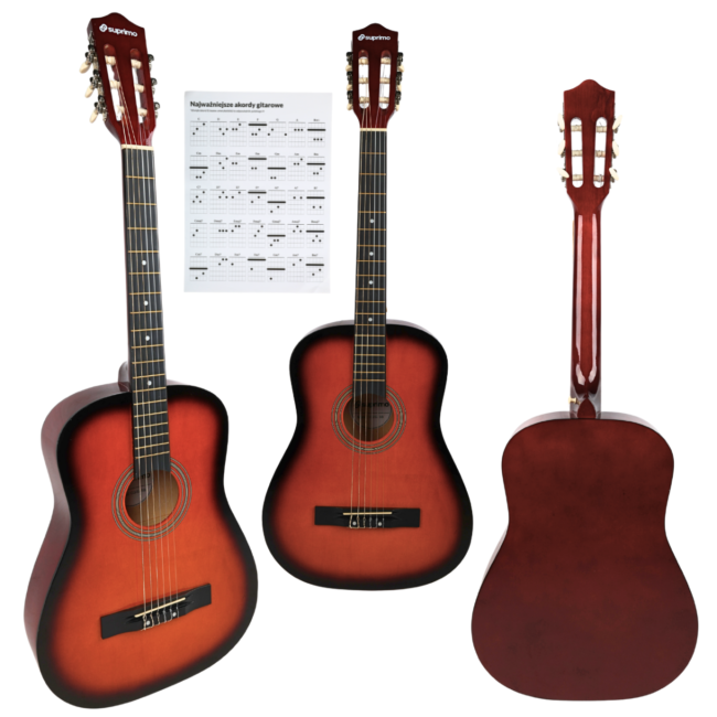 Suprimo CGS1 SB Klassisk Guitar 4/4 – Sunburst