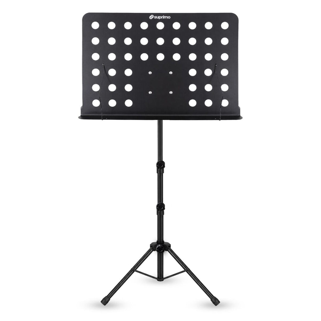 D4 Nodestativ Justerbart 82-146 cm, Sort