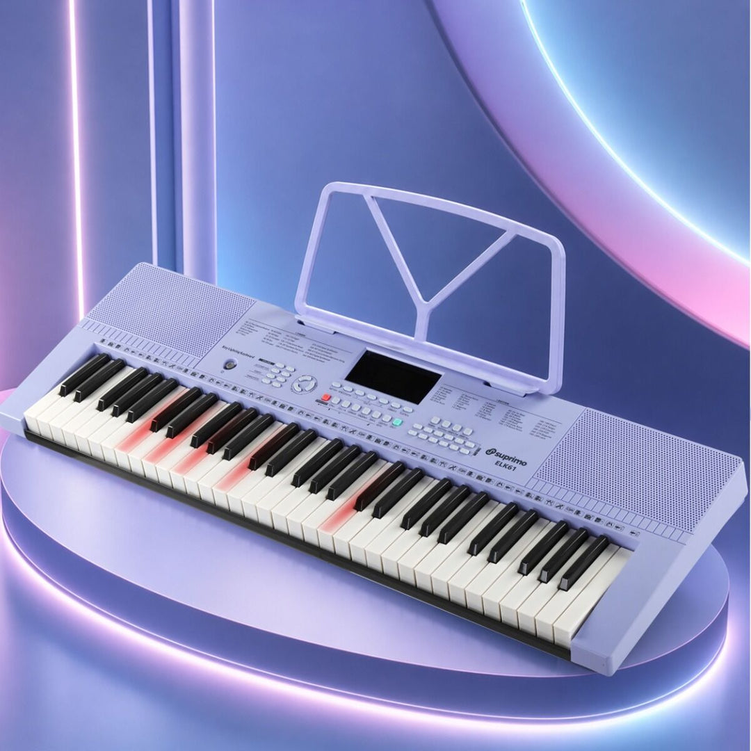 SUPRIMO Keyboard 61 Tangenter, Lilla