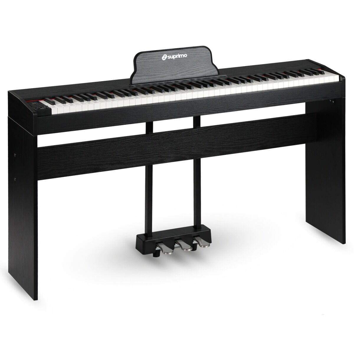 Suprimo SDP88 BK Digital Piano 88 med vægtede tangenter, Sort