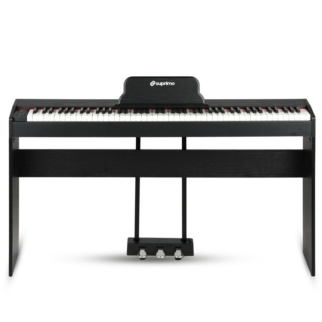 Suprimo SDP88 BK Digital Piano 88 med vægtede tangenter, Sort