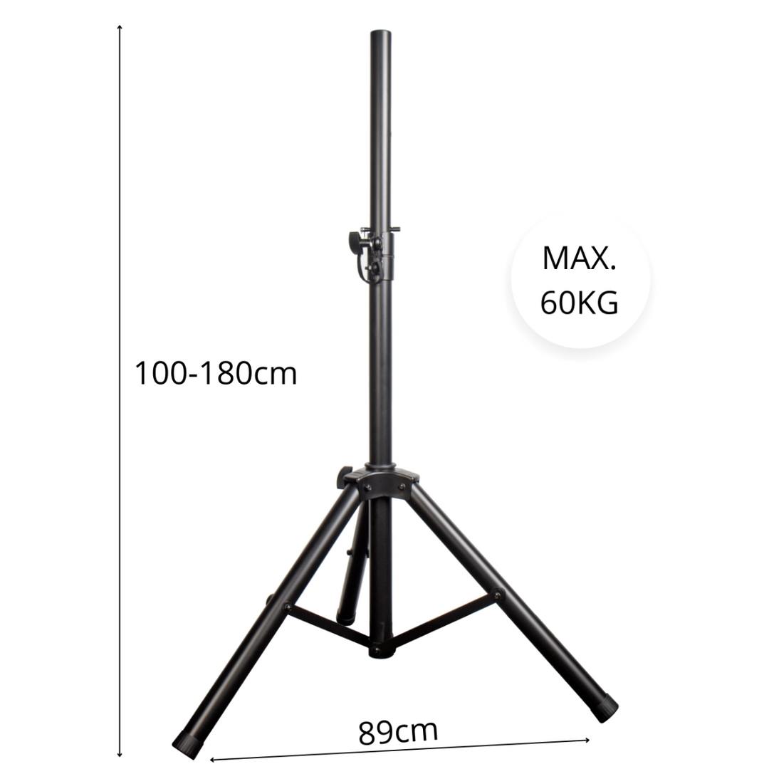 Højttalerstativ 180 cm (60 kg)