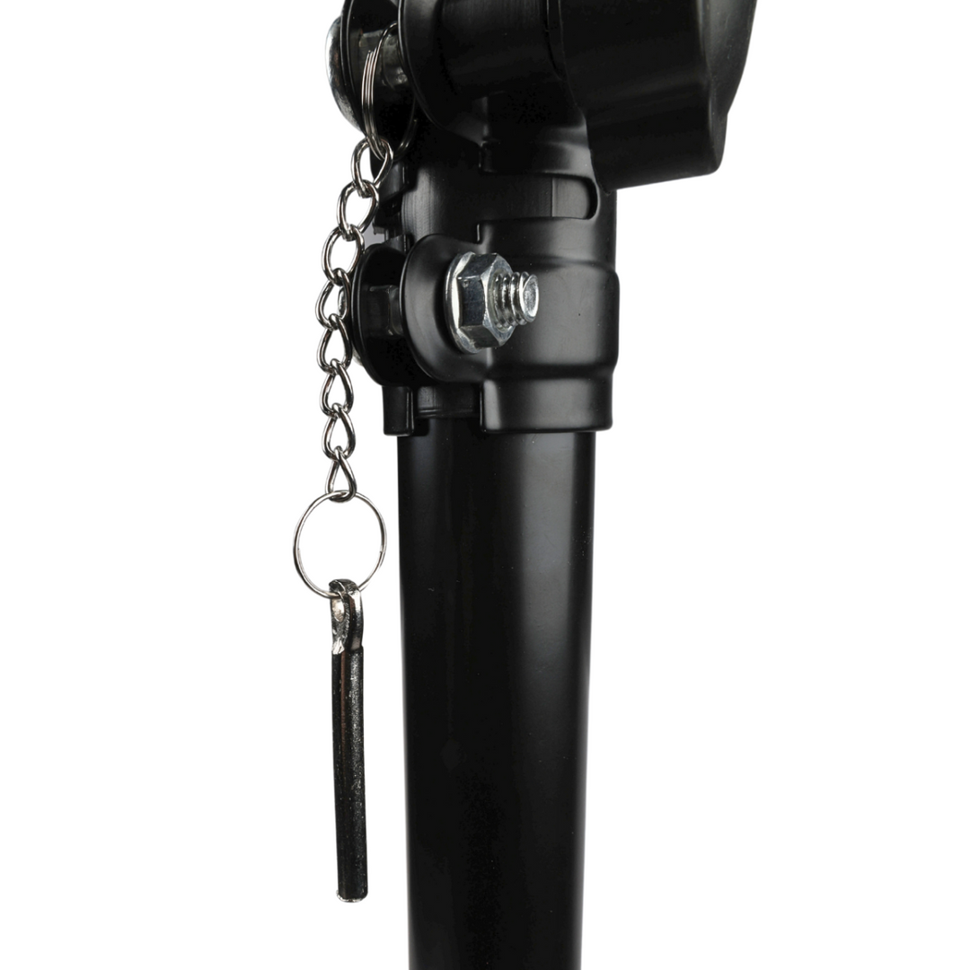 Højttalerstativ Tripod Sort med Sikkerhedspind