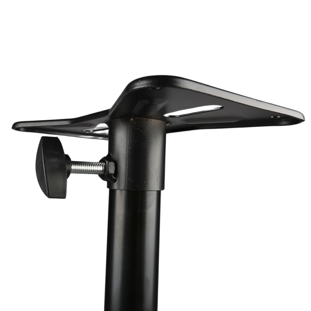 Højttalerstativ Tripod Sort med Sikkerhedspind