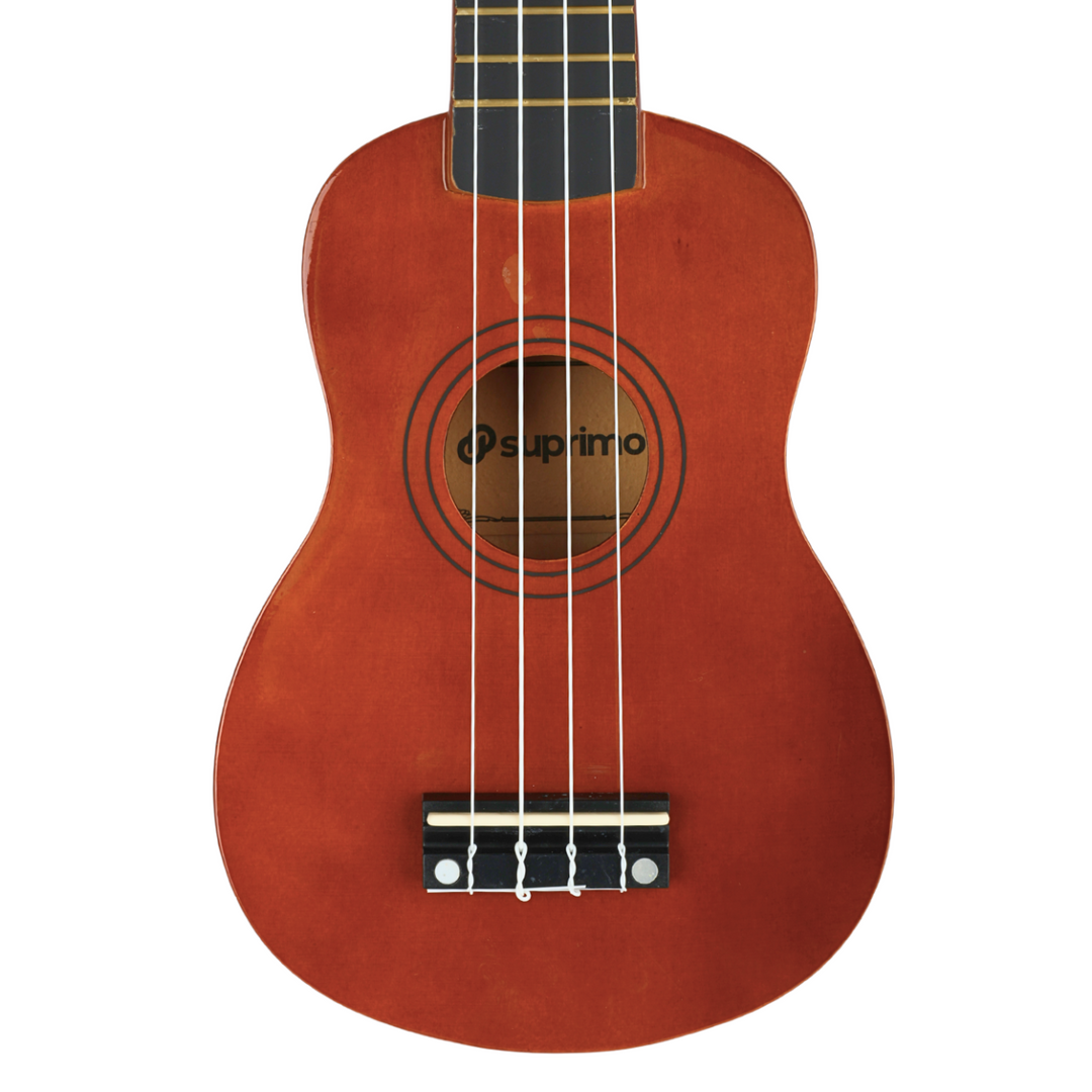 Sopran ukulele, mørkt træ