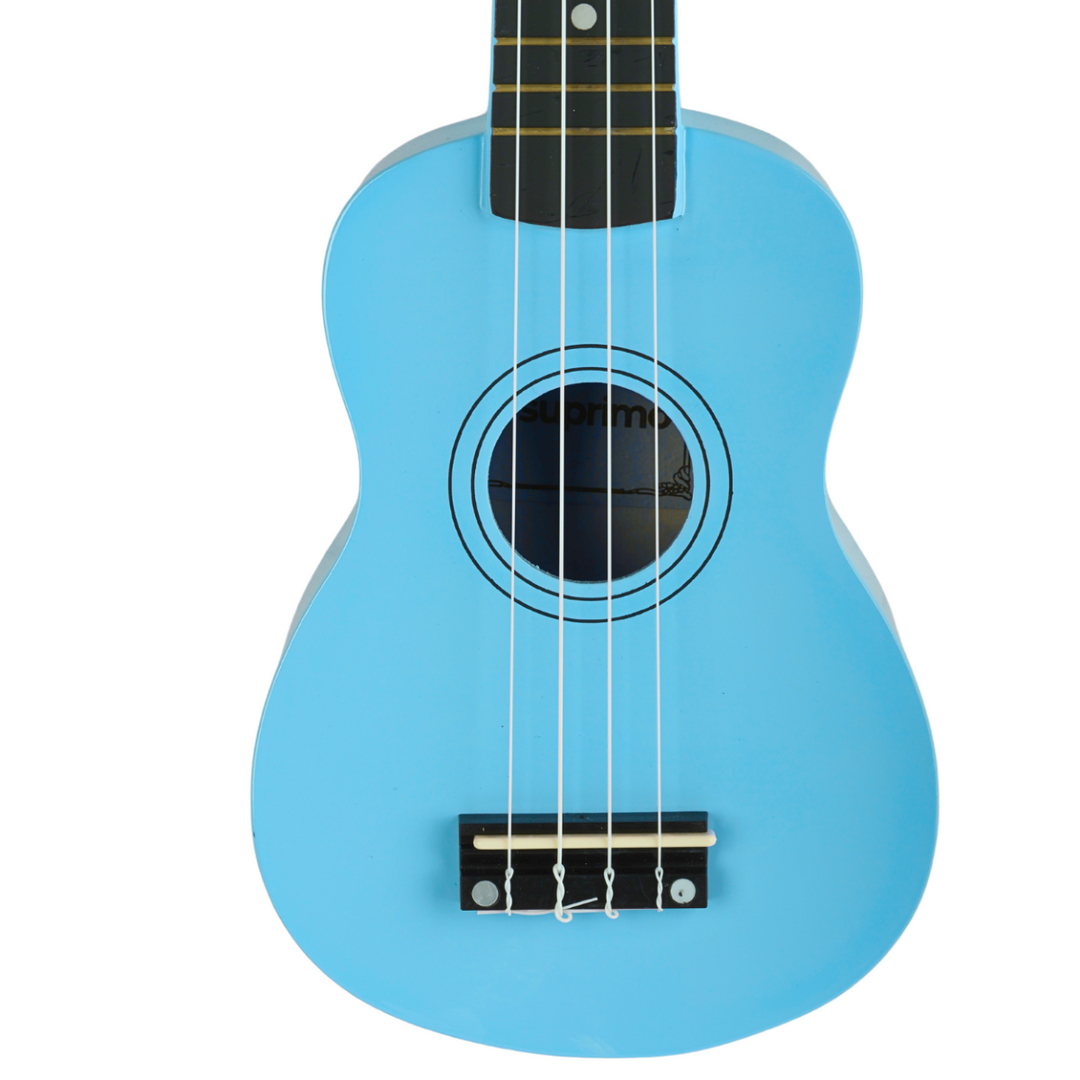 Sopran ukulele, blå