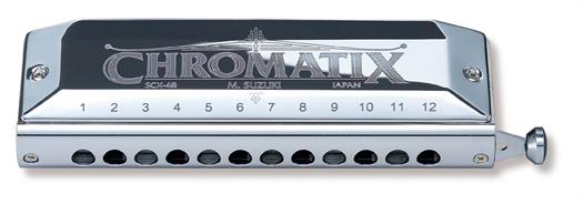 Suzuki SCX-48 Kromatisk mundharmonika - Tone: G