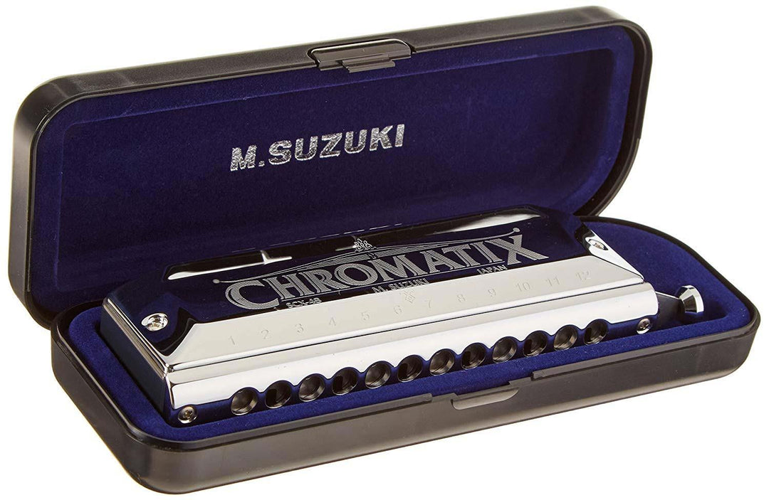 Suzuki SCX-48 12-huls Kromatisk Mundharmonika (C)