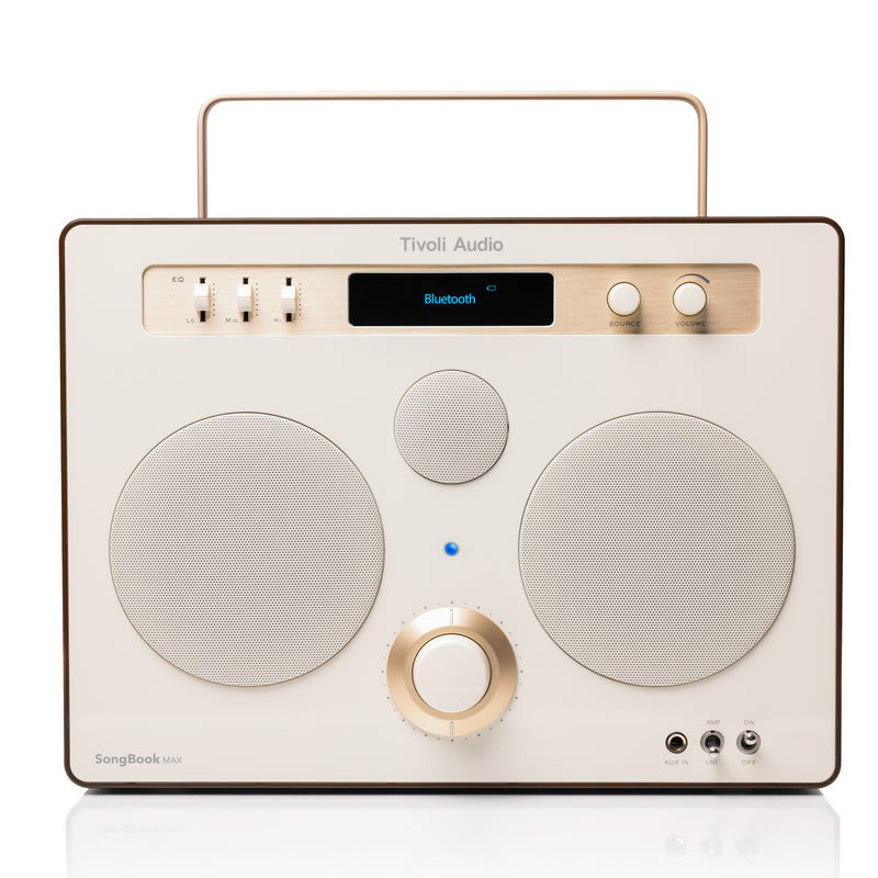 Tivoli Audio Song Book MAX Bluetooth Højttaler (Creme/Brun)