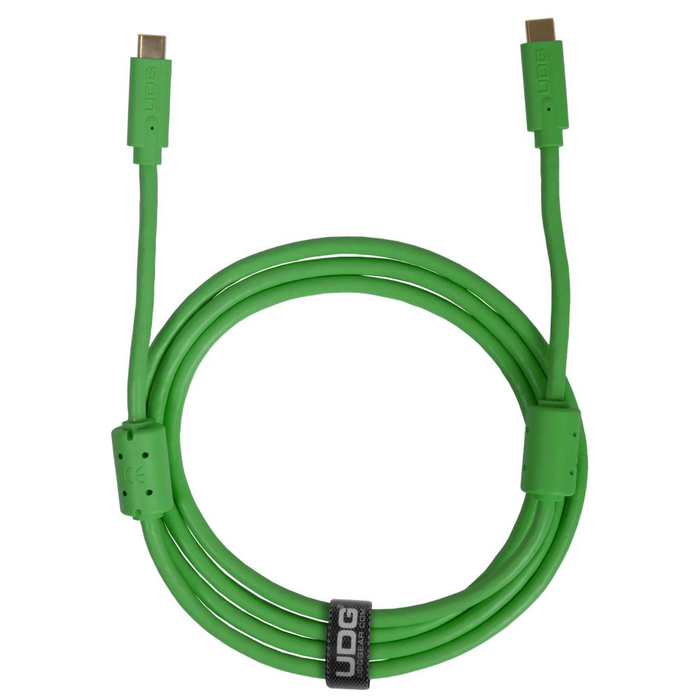 UDG Ultimate Cable USB 3.2 C-C Grøn Straight 1,5m