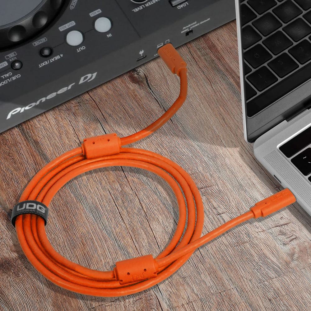 UDG Ultimate Cable USB 3.2 C-C Orange Straight 1,5m