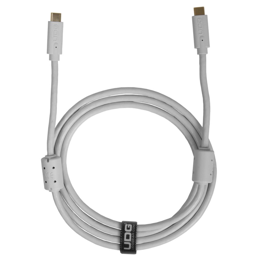 UDG Ultimate Cable USB 3.2 C-C Hvid Straight 1,5m