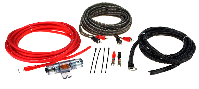 Phoenix Gold 2-kanals Bil Forstærker Kabelsæt (10mm2)