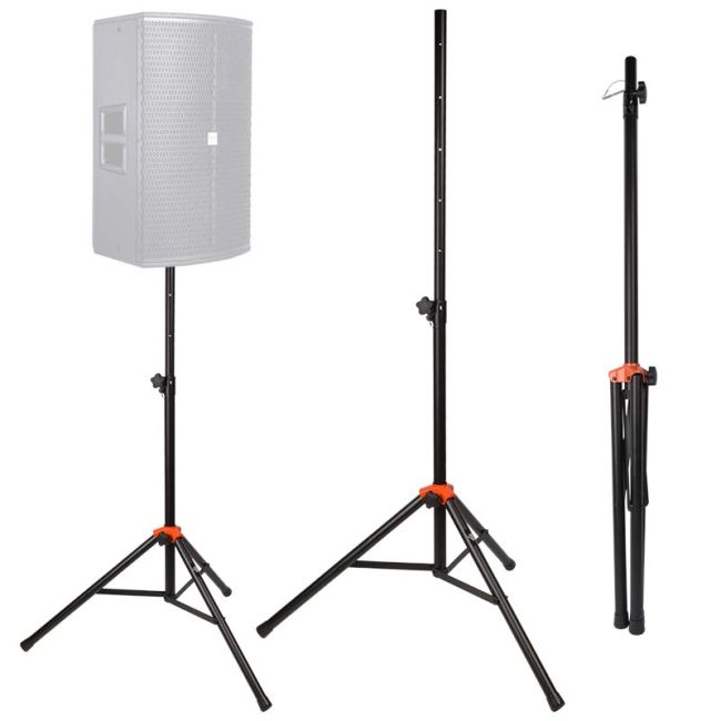 DELUXE Højttalerstativ 120-190 cm (60 kg)