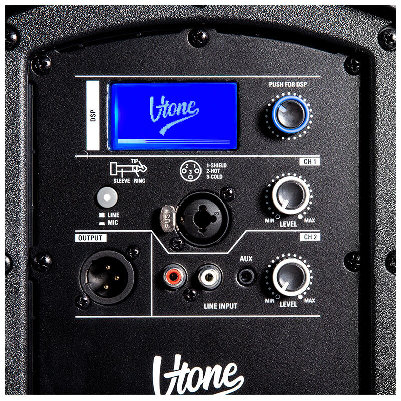 V-Tone NBX-115 Aktiv 15" PA Højttaler med DSP (350W)