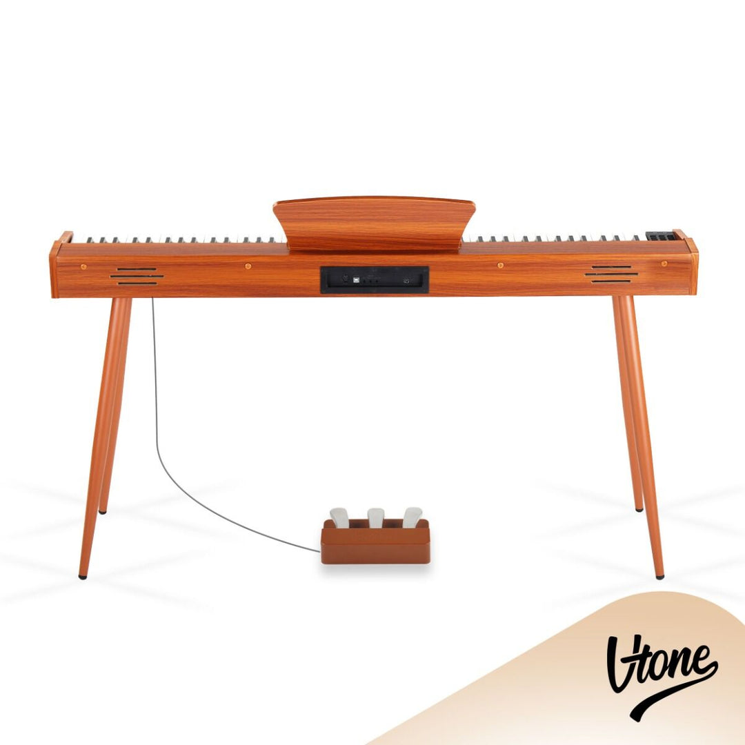 V-TONE BL-130 El-Klaver (Mørk træ)