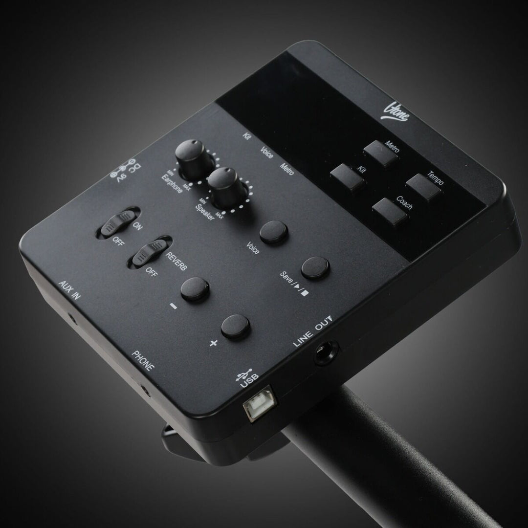 V-TONE ELD1 Elektronisk Trommesæt med 7 Belyste Mesh-Pads
