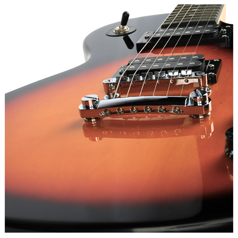 V-Tone ESLP39 SB 4/4 Les Paul elguitarsæt med forstærker, Sunburst