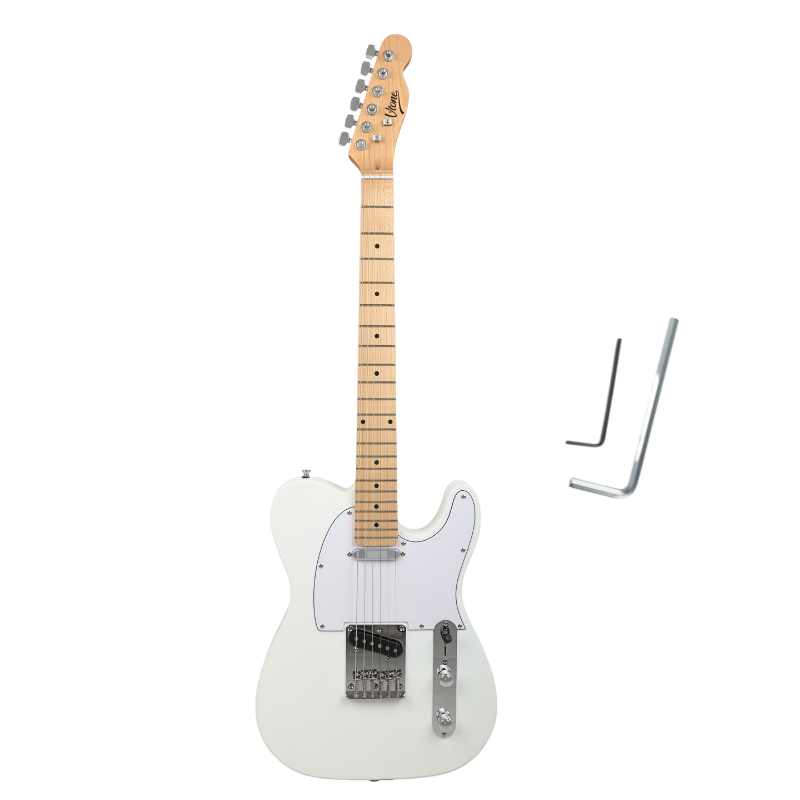 V-Tone ETL39 WH 4/4 elguitar, hvid