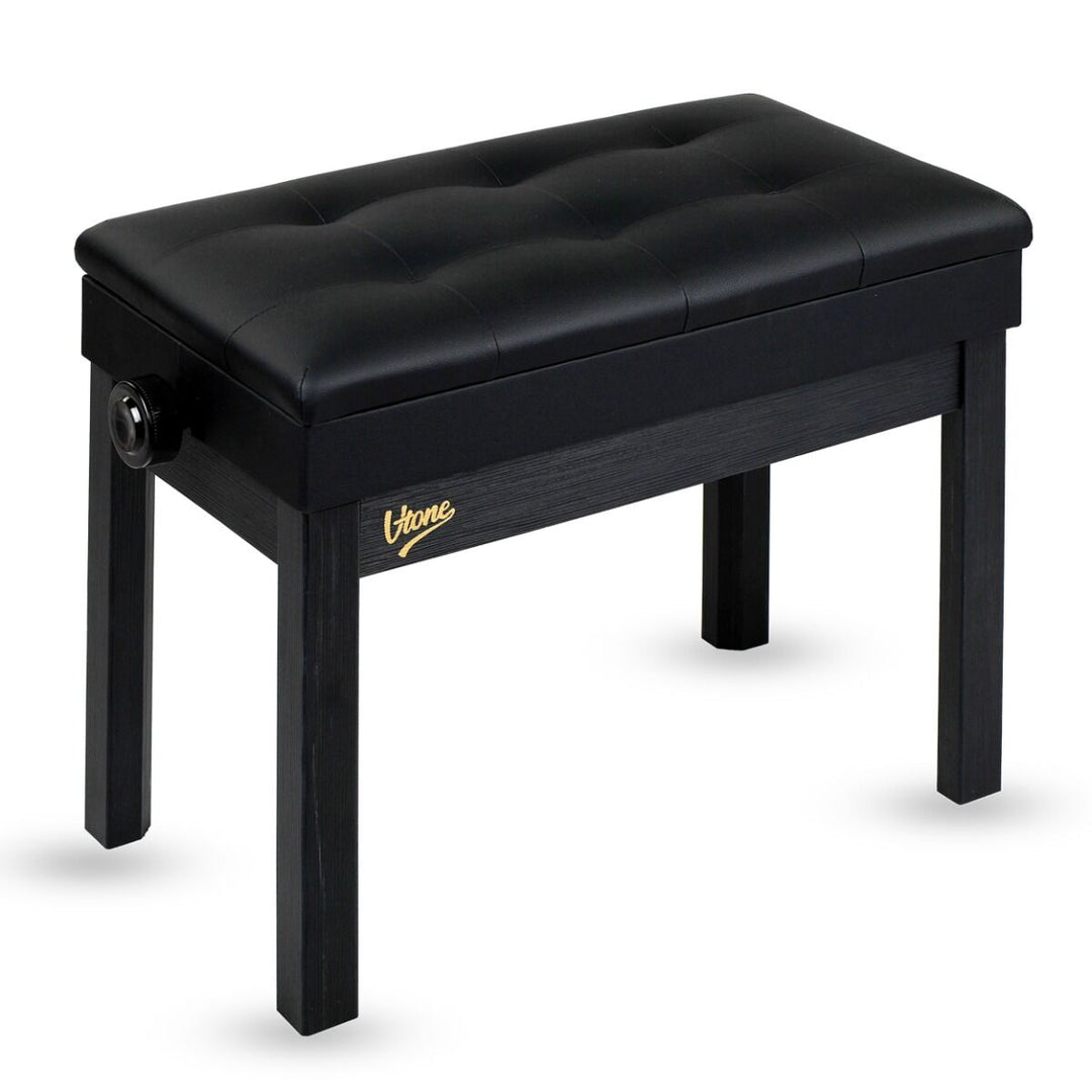 V-TONE PB2 BK Klaverbænk – Justerbar 49–57 cm