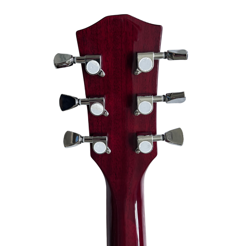 V-TONE VLP1 BS Elguitar 4/4 Les Paul Honey-Wine