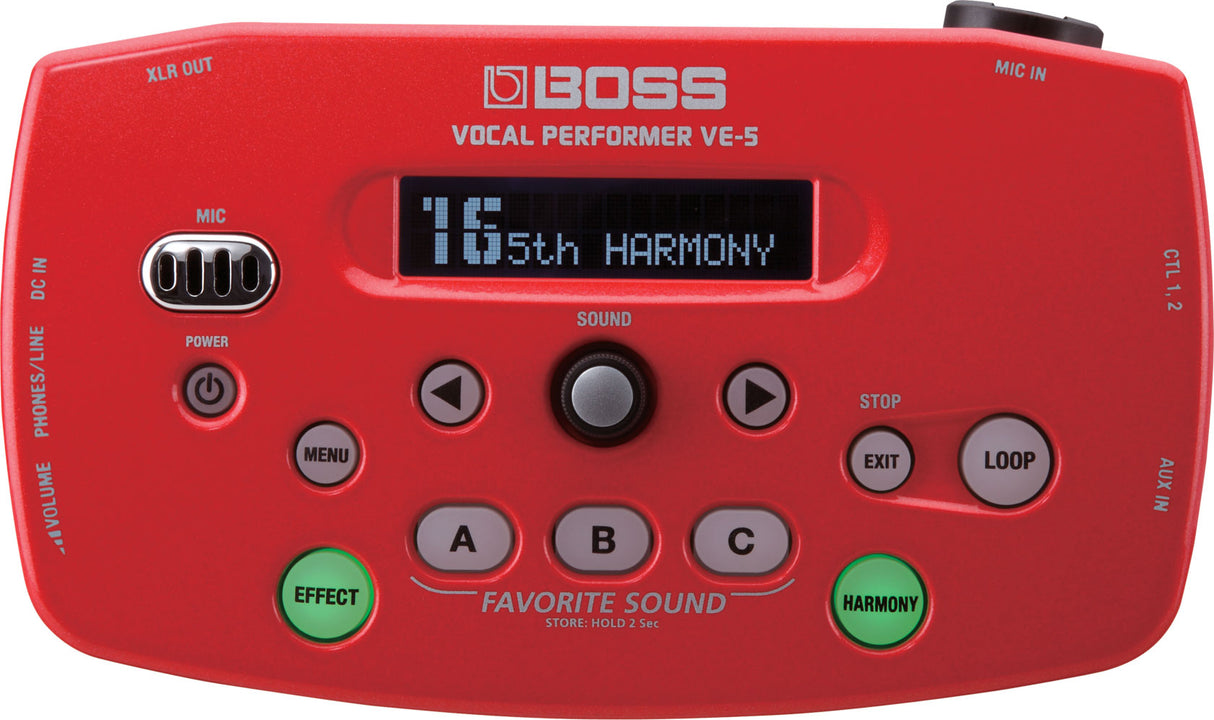 Boss VE-5-RD Lydprocessor