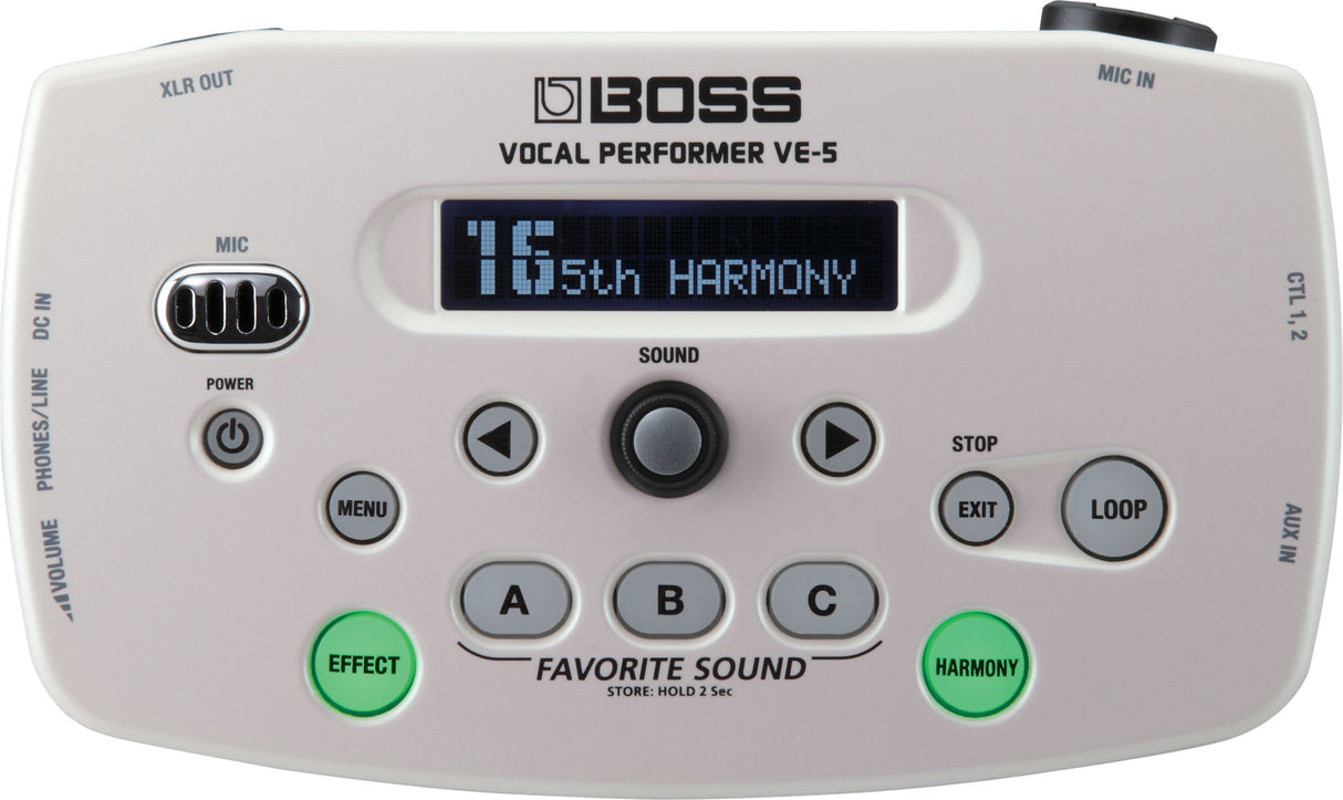 Boss VE-5-WH Lydprocessor