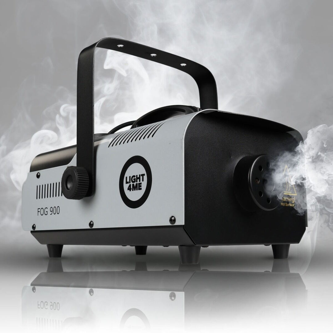 Light4Me Fog 900 Røgmaskine 900W med Trådløs Fjernbetjening