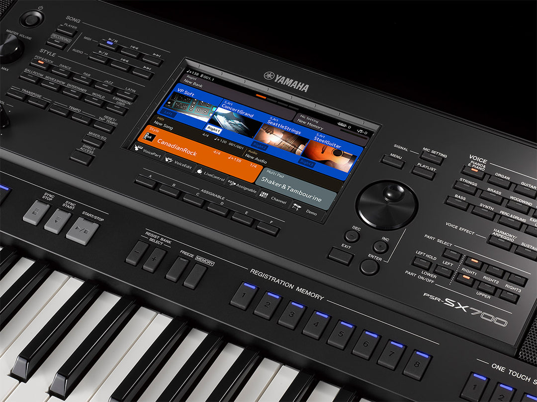 Yamaha PSR-SX600 Startpakke Inkl. gratis Yamaha Gigbag