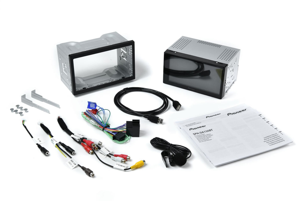 Pioneer SPH-DA150BT Bilradio med Apple CarPlay, Android Auto og Bluetooth