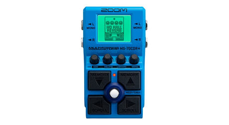 Zoom MS-70CDR+ MultiStomp pedal til chorus, delay og reverb