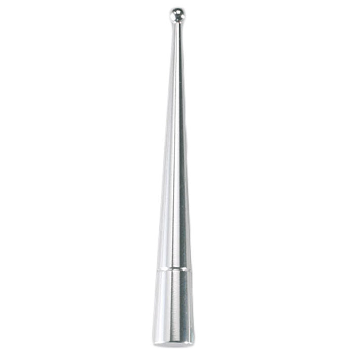 Antennepisk 120mm krom 5&6 mm gevind