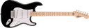 Fender Squier Sonic Stratocaster El-guitar (Sort)