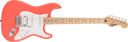 Fender Squier Sonic Stratocaster HSS El-guitar (Tahitian Coral)