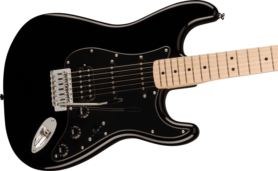 Fender Squier Sonic Stratocaster HSS El-guitar (Sort)