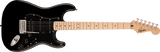 Fender Squier Sonic Stratocaster HSS El-guitar (Sort)