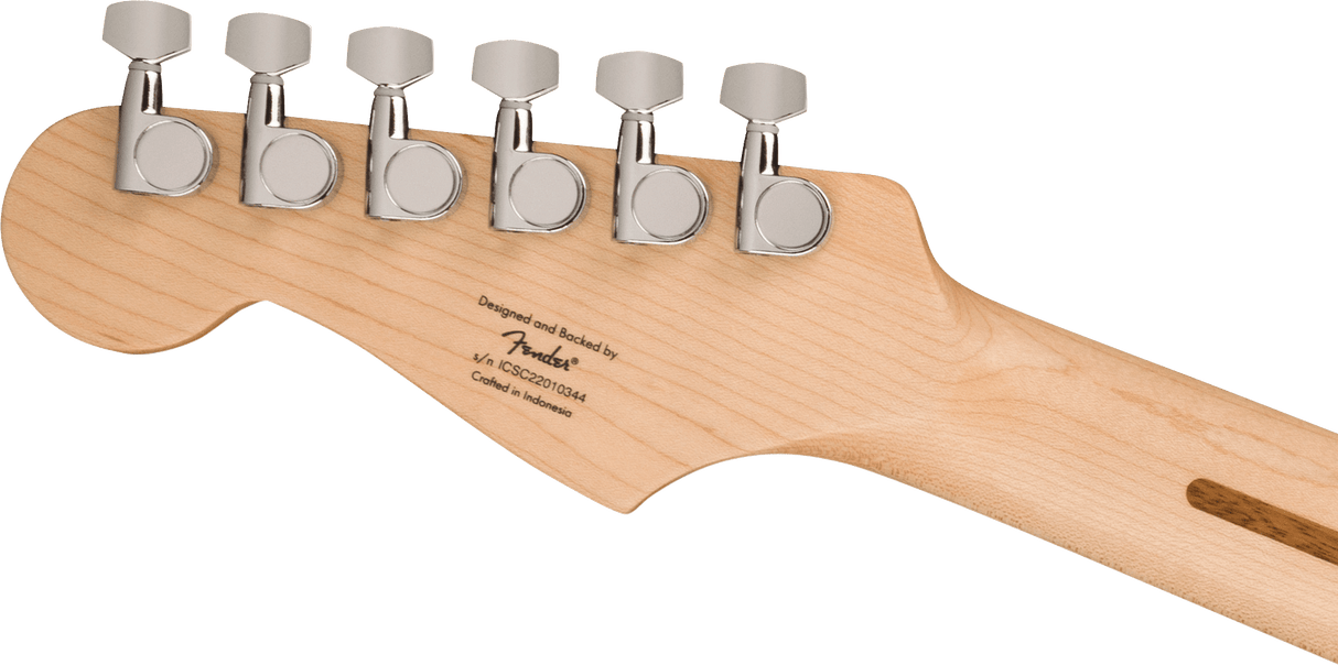 Fender Squier Sonic Stratocaster HSS El-guitar (Sort)