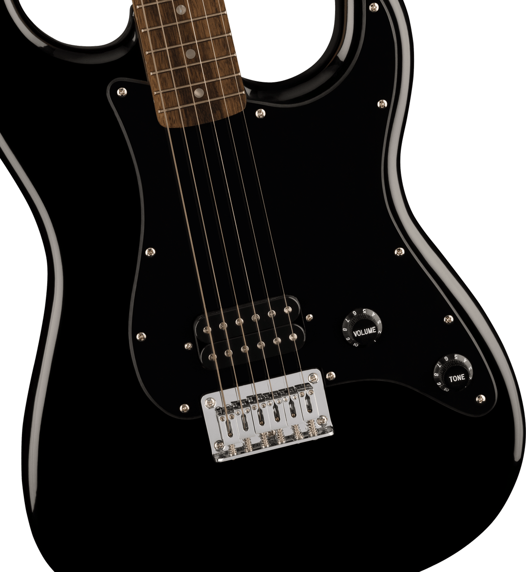 Fender Squier Sonic Stratocaster HT H El-guitar (Sort)