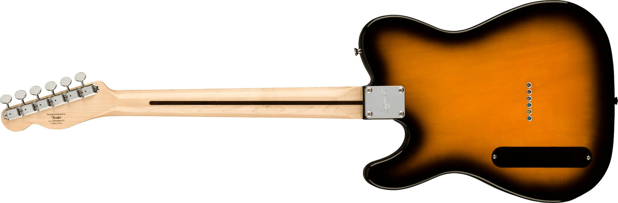 Fender Squier Paranormal Carbronita Telecaster Thinline El-guitar (Sunburst)