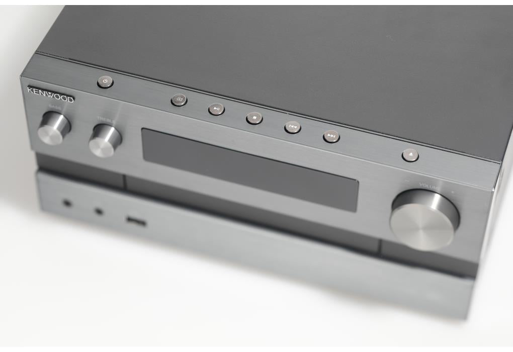 Kenwood M-918DAB-H Minianlæg m. Bluetooth og DAB+ (Aluminium)
