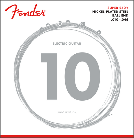 Fender Super 250 Guitarstrenge (.010-.046)