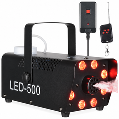 Light4Me Fog 500 LED Røgmaskine 500W med LED