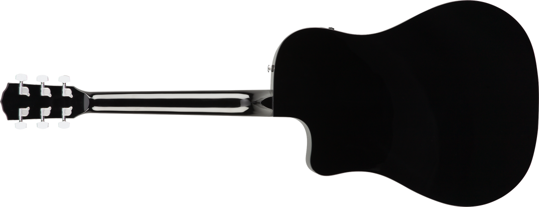 Fender CD-60SCE Dreadnought Western Guitar (Sort)