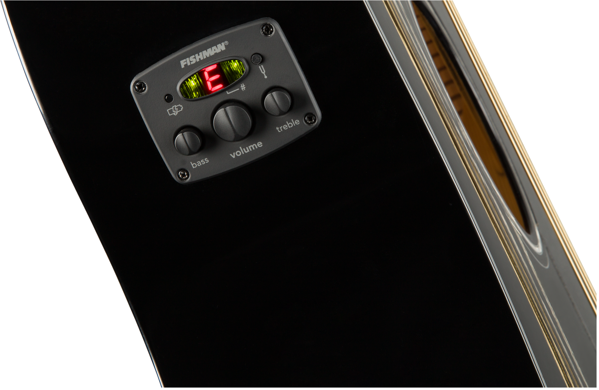 Fender CD-60SCE Dreadnought Western Guitar (Sort)