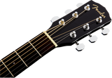 RETURVARE - Fender CD-60SCE Dreadnought Western Guitar (Sort)