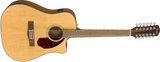 Fender CD-140SCE 12-String Western Guitar (Natur)