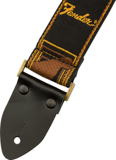 Fender Legacy Vintage Guitarrem (Black/Yellow/Brown, 2")