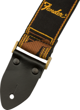 Fender Legacy Vintage Guitarrem (Black/Yellow/Brown, 2")